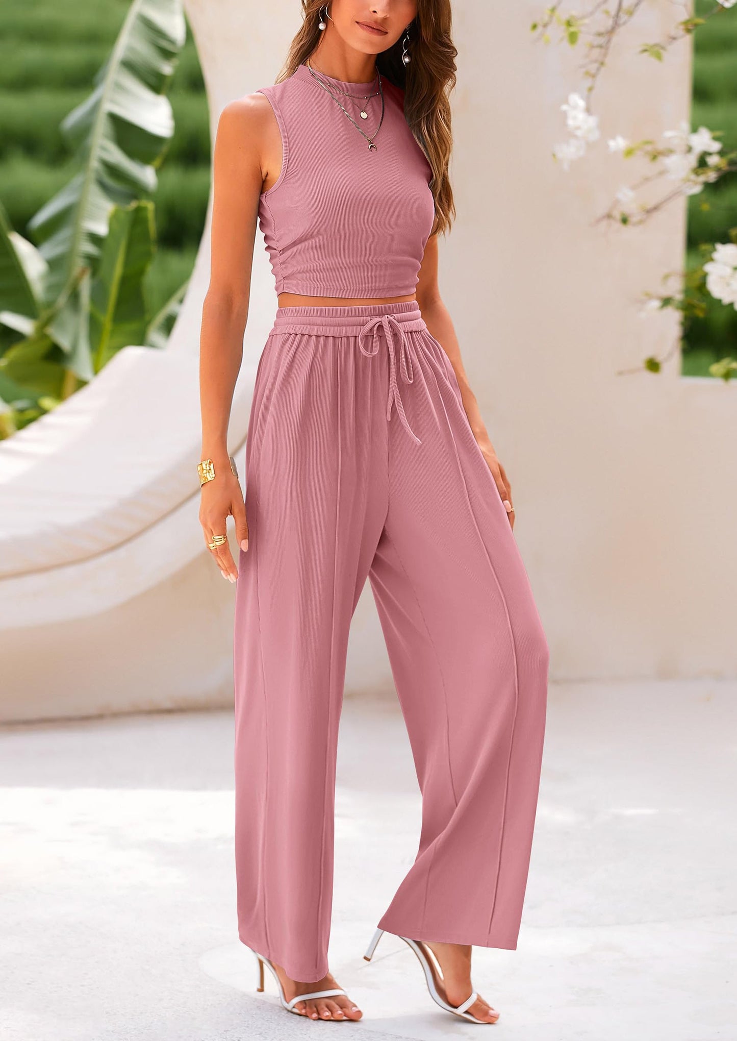 LuxeEase Two-Piece Lounge Set