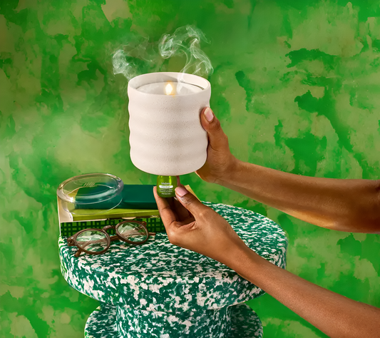 Elora Glow – Rechargeable Flameless Candle & Aroma Diffuser