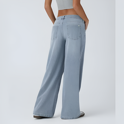 Elora Low Rise Cargo Denim