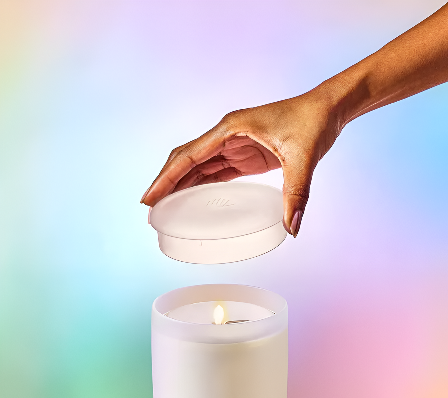 Elora Glow – Rechargeable Flameless Candle & Aroma Diffuser