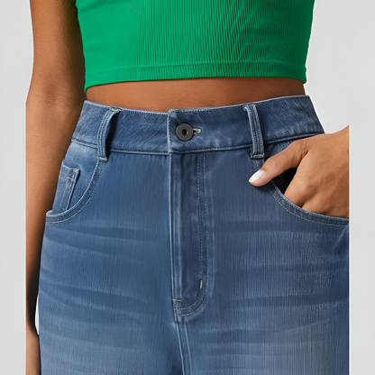 Elora Flex Wide-Leg Jeans