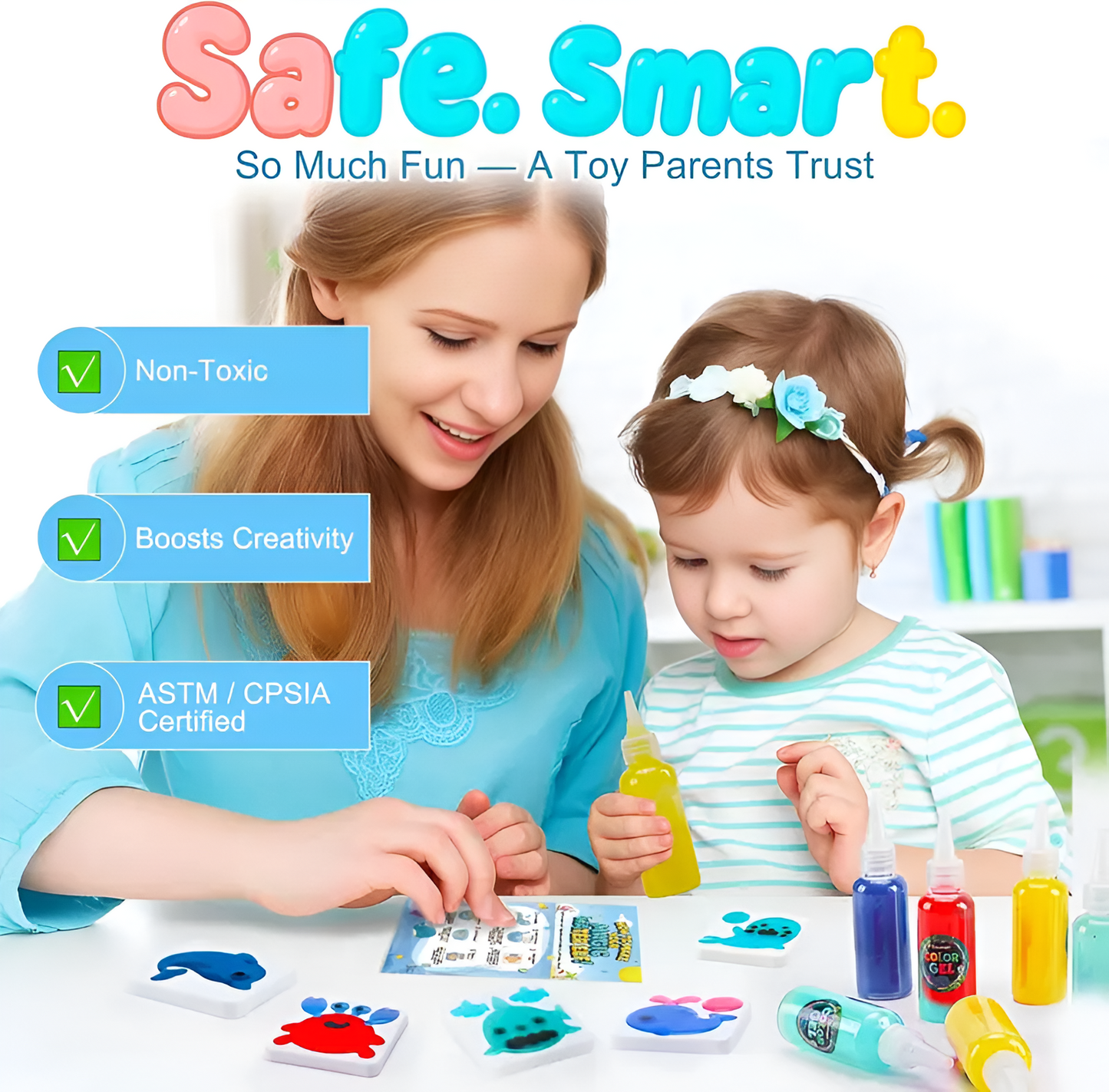 Elora Aqua Magic – DIY Water Gel Craft Kit for Kids