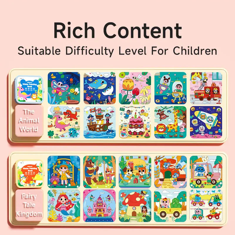 Elora AquaDoodle Water Coloring Book Set