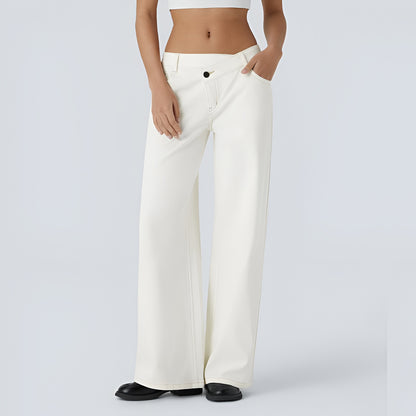 Elora Low Rise Cargo Denim