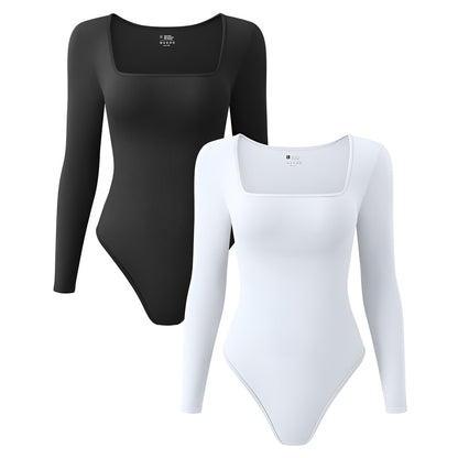 Elora 2-Piece Square Neck Bodysuits