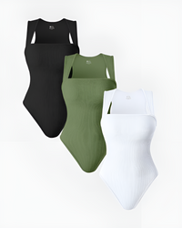 Black/Pea Green/White