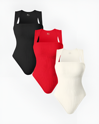 Black/Red/Beige