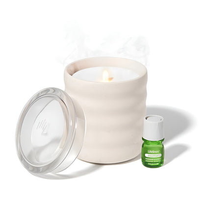 Elora Glow – Rechargeable Flameless Candle & Aroma Diffuser