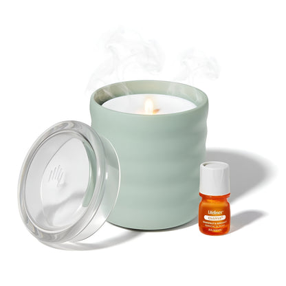 Elora Glow – Rechargeable Flameless Candle & Aroma Diffuser