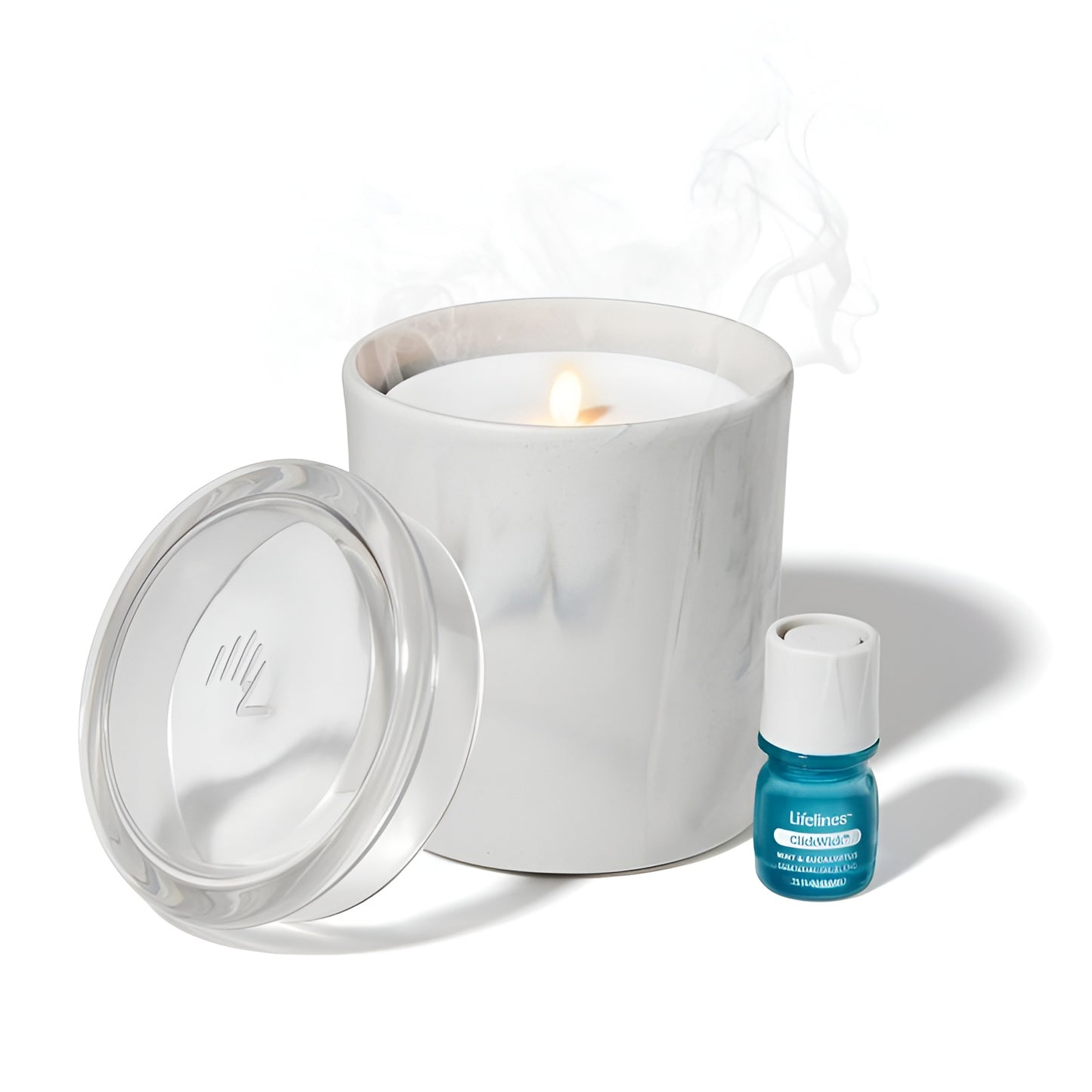 Elora Glow – Rechargeable Flameless Candle & Aroma Diffuser