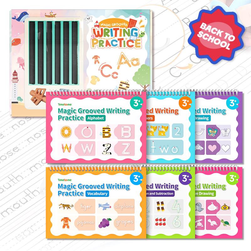Elora SmartWrite Reusable Handwriting Workbook Set